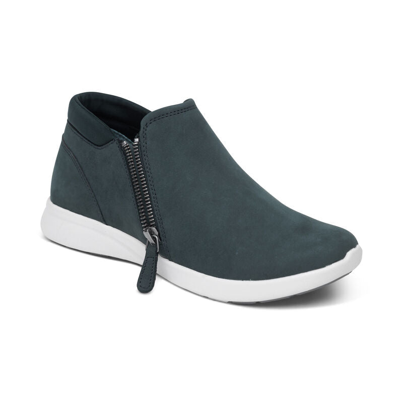 Aetrex Addie Arch Support Boot - Navy