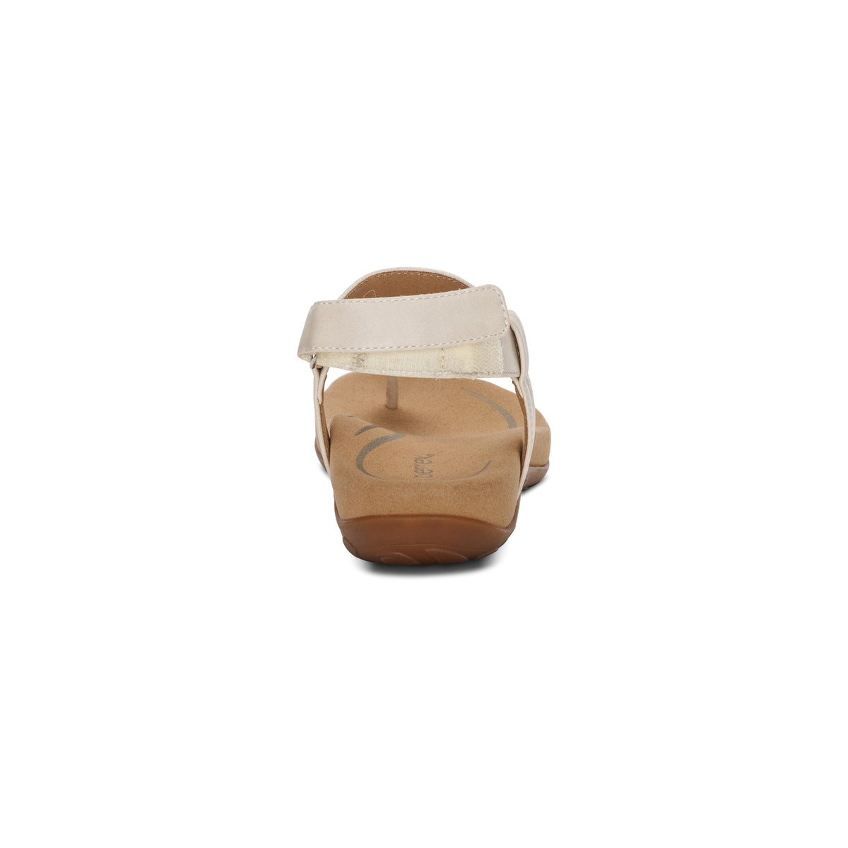 Aetrex Marni Slingback Thong Sandal - Ivory