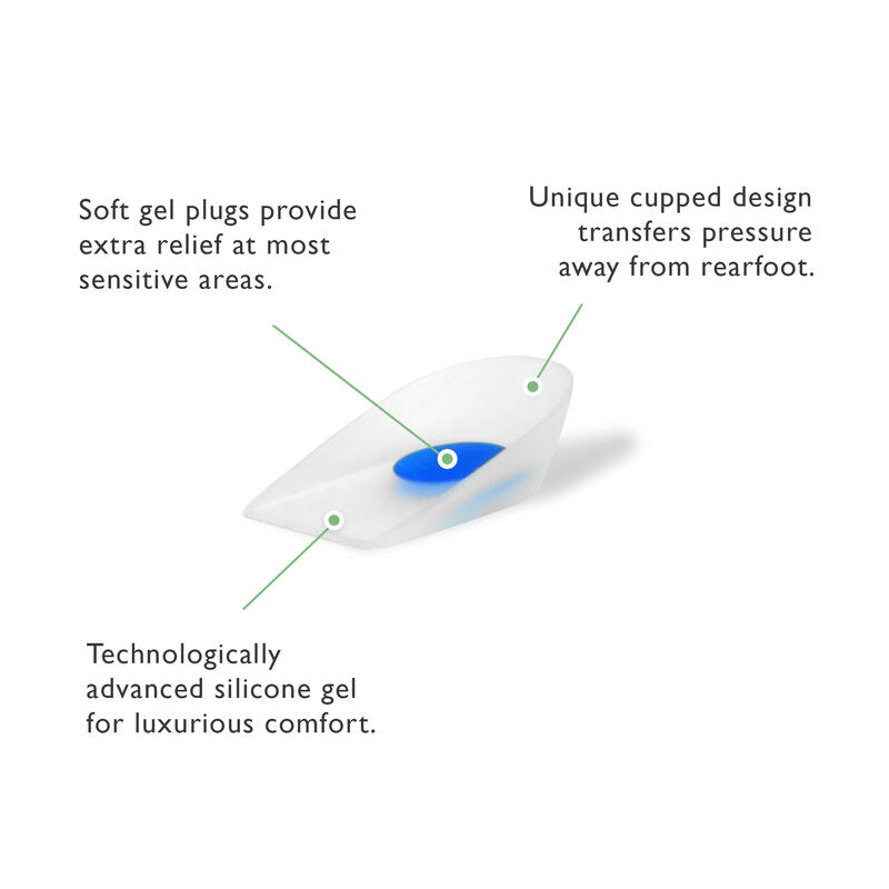 Aetrex Silicone Heel Cup