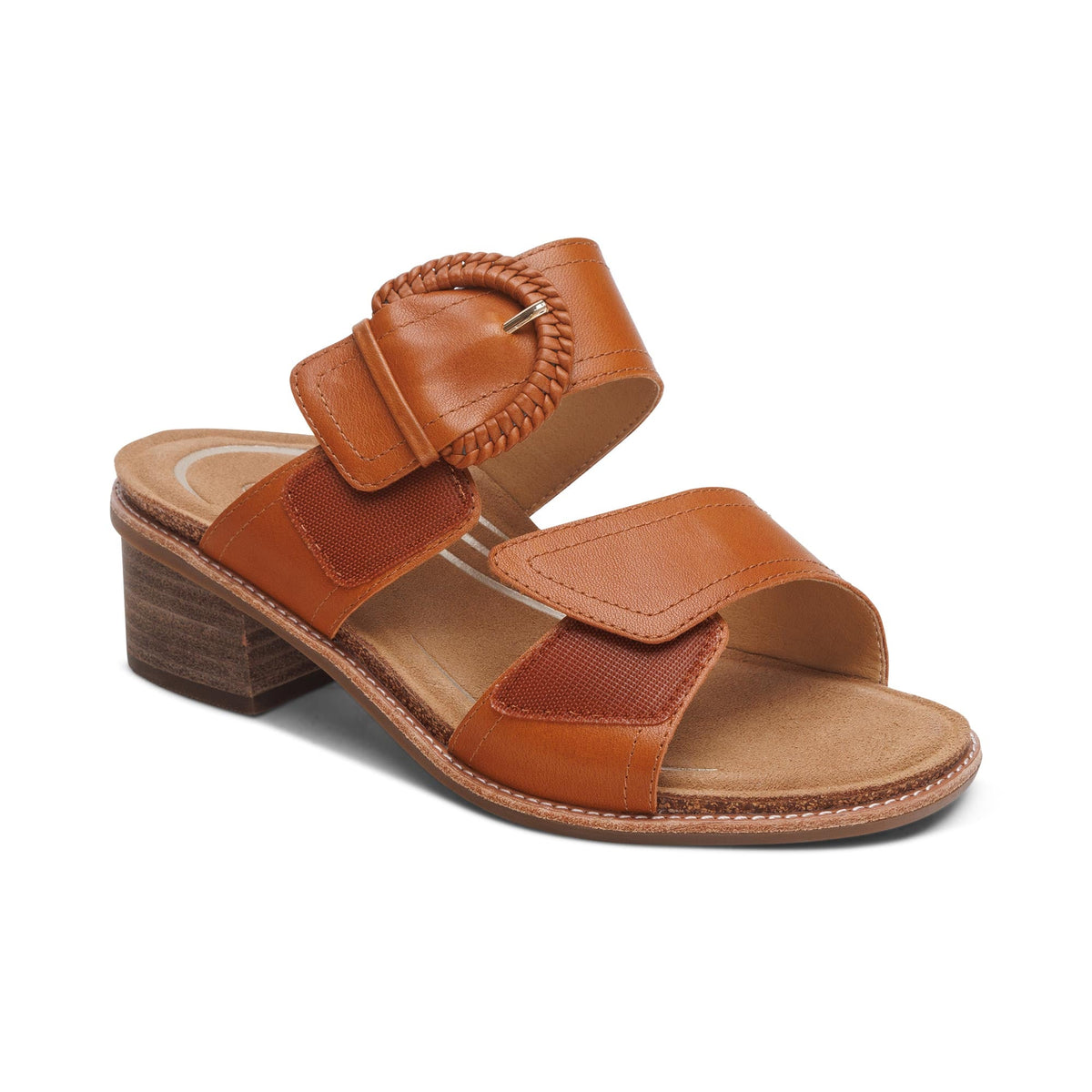 Aetrex Tatiana Arch Support Heel - Cognac