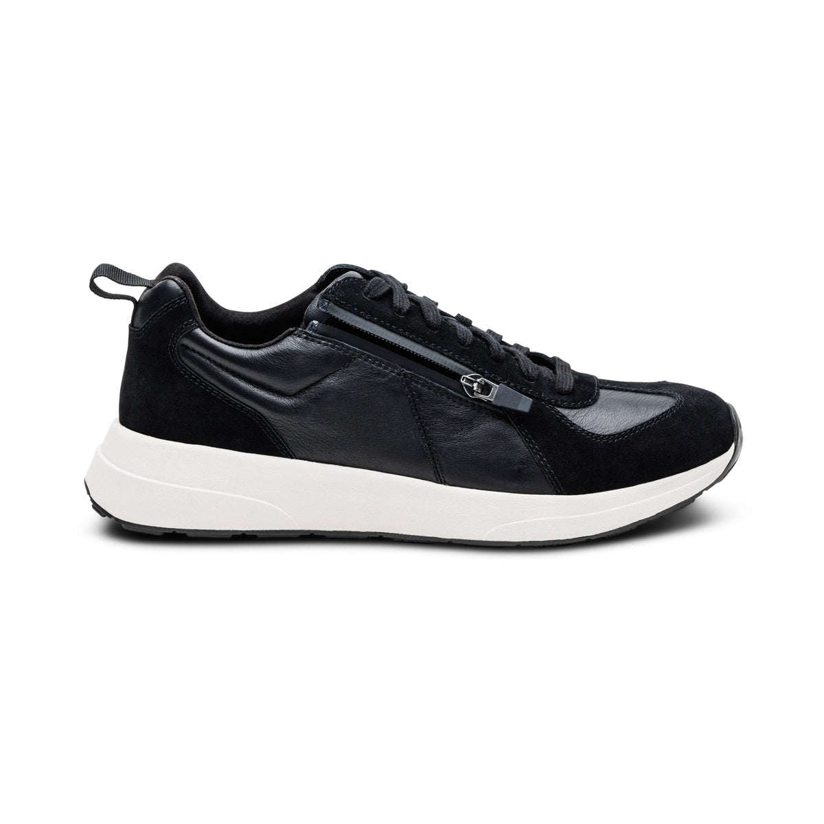 Aetrex Miles Arch Support Sneaker - Black