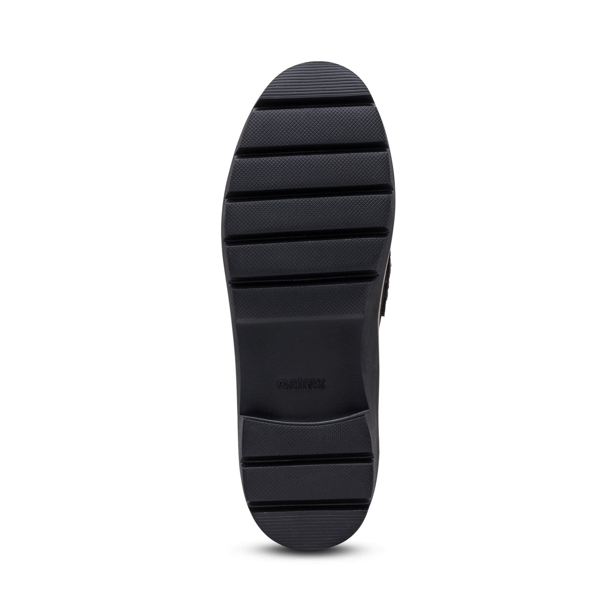 Aetrex Collette Arch Support Loafer - Black Suede