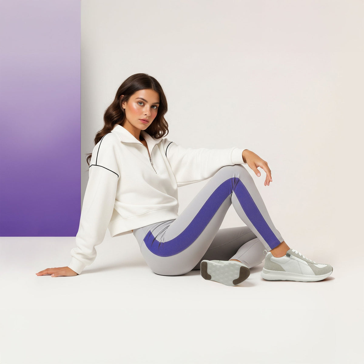 Aetrex Elise Arch Support Sneaker - White