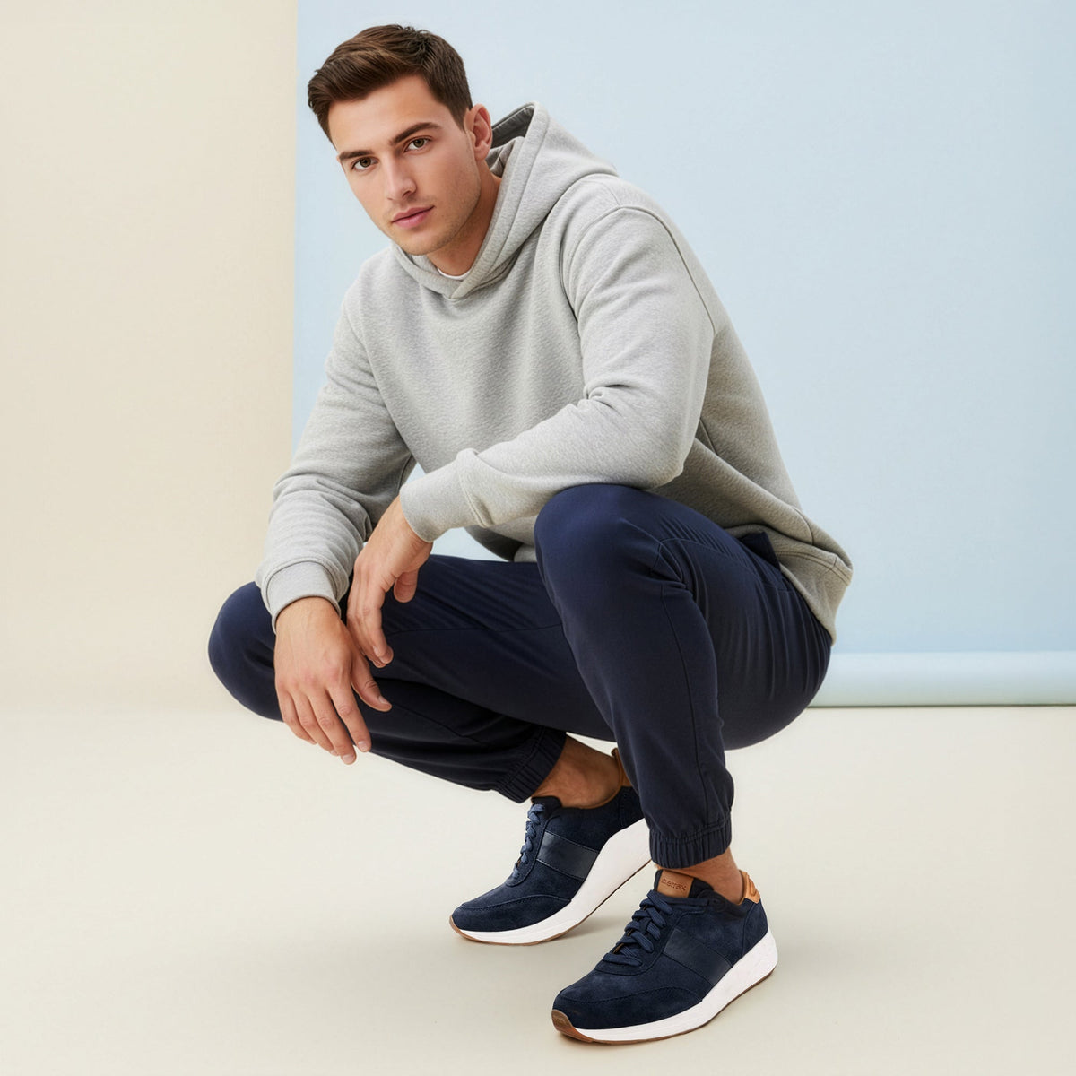 Aetrex Graham Arch Support Sneaker - Navy