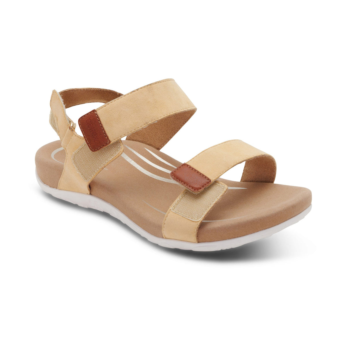 Aetrex Leslie Arch Support Sandal - Butter