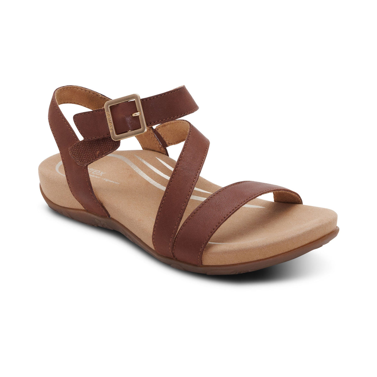 Aetrex Susie Arch Support Sandal - Chilli