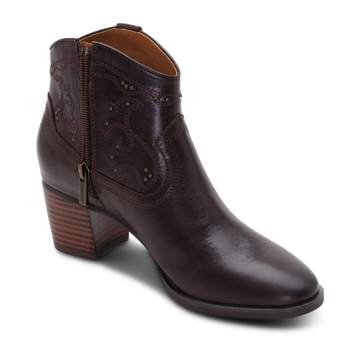 Aetrex Reagan Ankle Boot - Dark Brown
