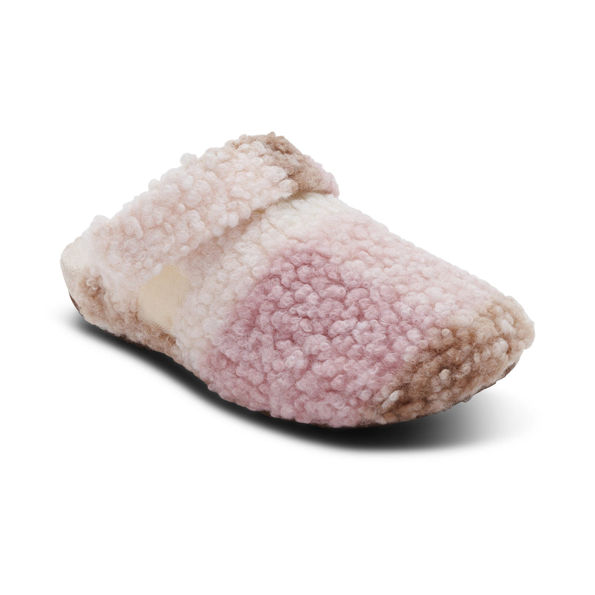 Aetrex Mia Arch Support Slipper - Pink Plaid