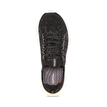 Aetrex Carly Arch Support Sneaker - Black