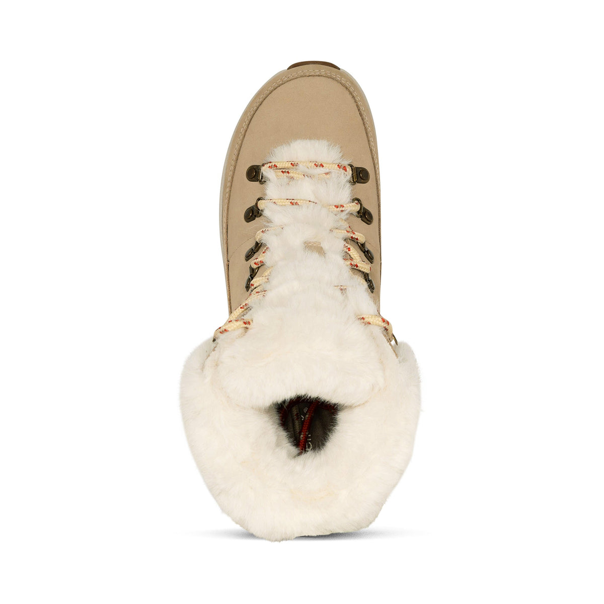 Aetrex Jodie Fur Winter Boot - Ivory