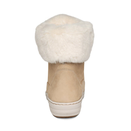 Aetrex Jodie Fur Winter Boot - Ivory