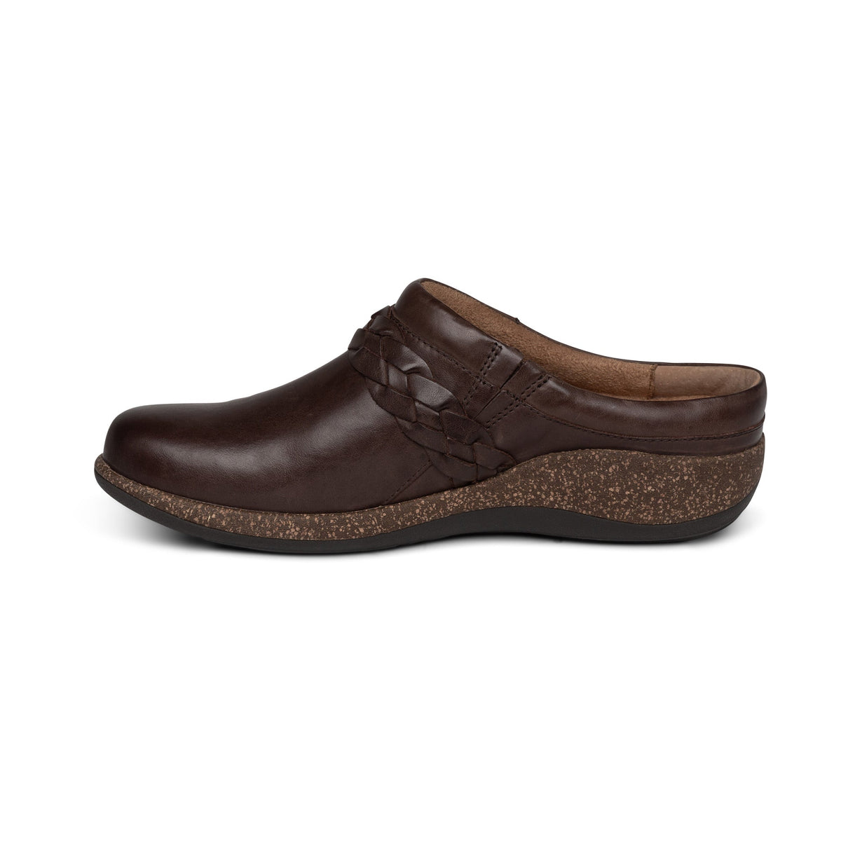 Aetrex Libby Comfort Clog - Brown