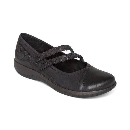 Aetrex Annie Mary Jane - Black