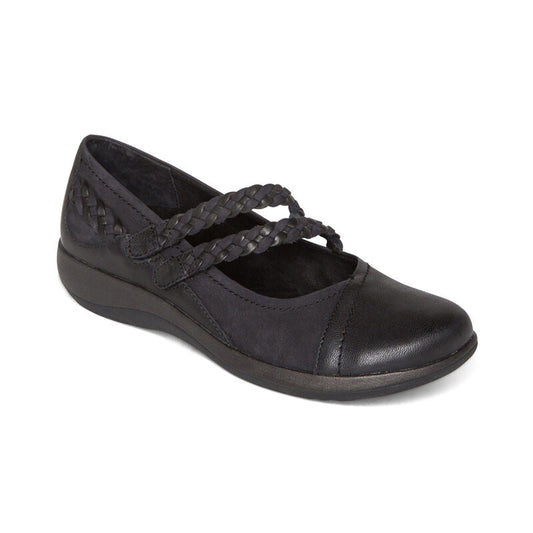 Aetrex Annie Mary Jane - Black