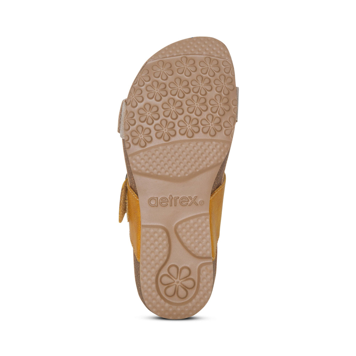 Aetrex Daisy Adjustable Slide - Sunflower