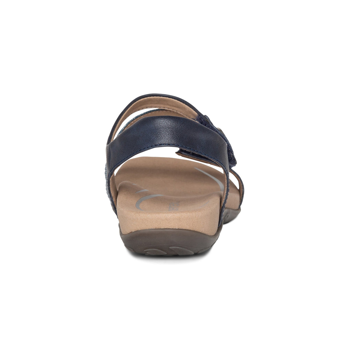 Aetrex Jess Adjustable Quarter Strap Sandal - Navy