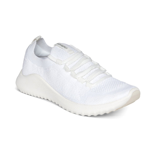 Aetrex Carly Arch Support Sneaker - White