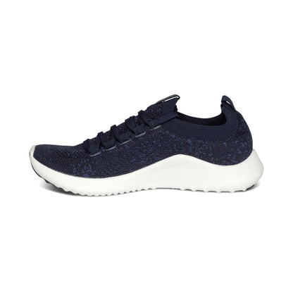 Aetrex Carly Arch Support Sneaker - Navy