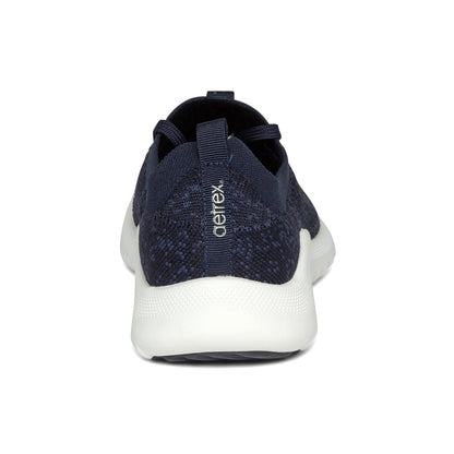 Aetrex Carly Arch Support Sneaker - Navy