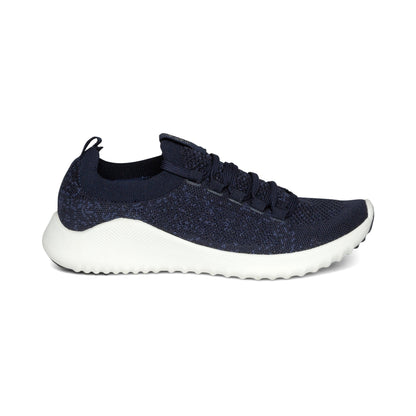 Aetrex Carly Arch Support Sneaker - Navy
