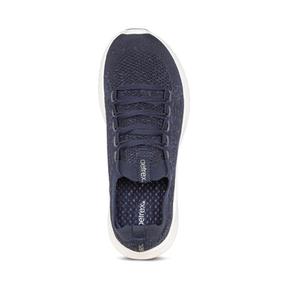 Aetrex Carly Arch Support Sneaker - Navy