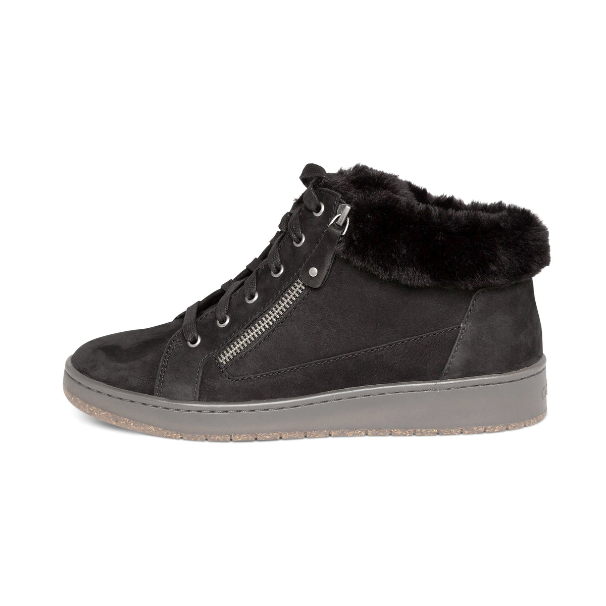 Aetrex Dylan Arch Support Sneaker - Black