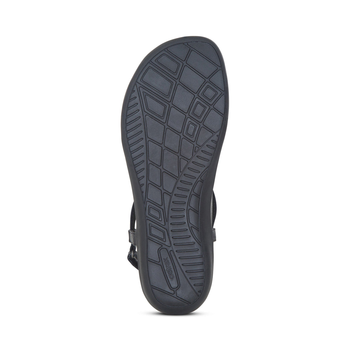 Aetrex Charli Thong Sandal - Black