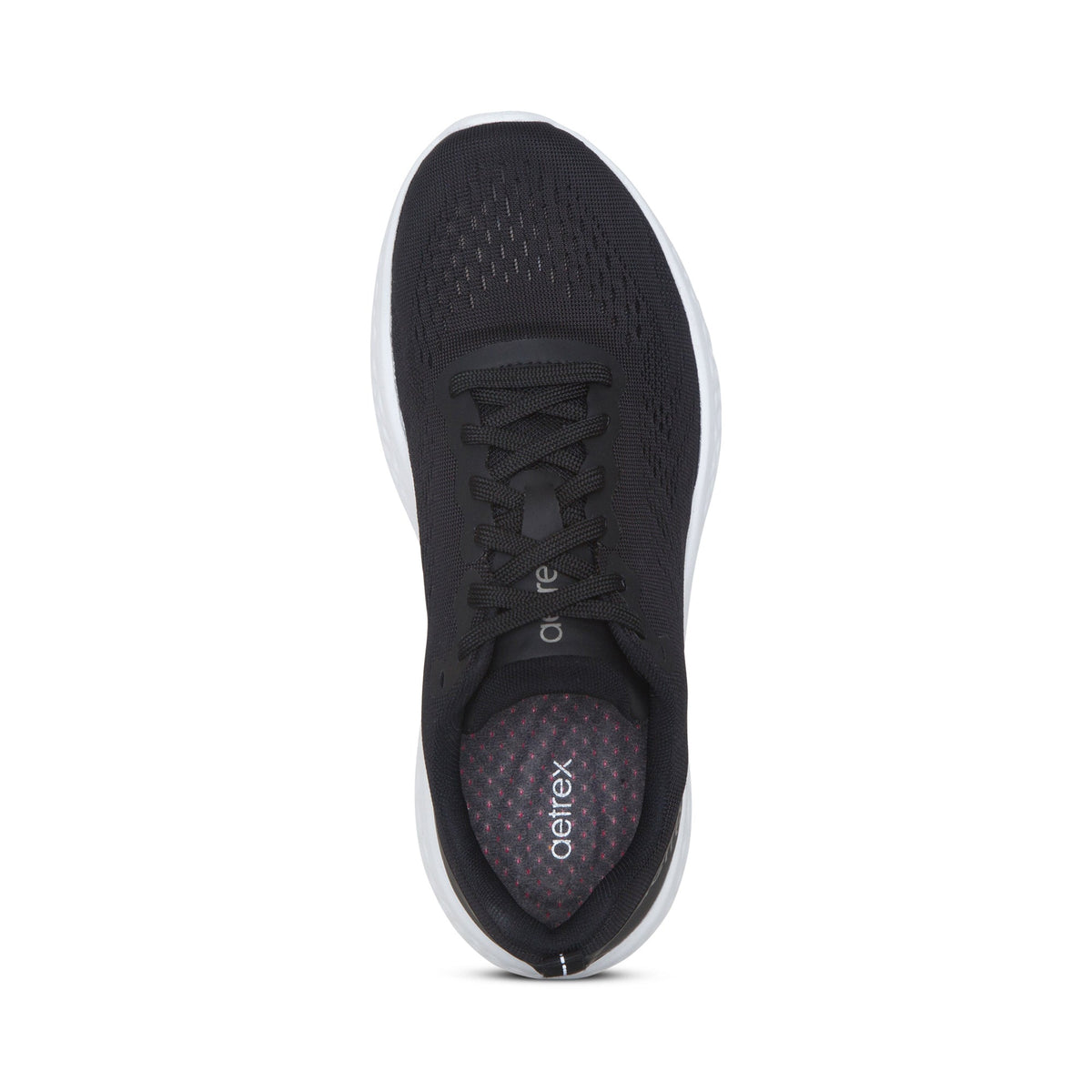Aetrex Danika Arch Support Sneaker - Black