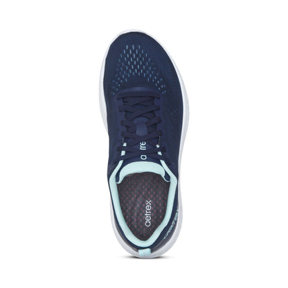 Aetrex Danika Arch Support Sneaker - Navy