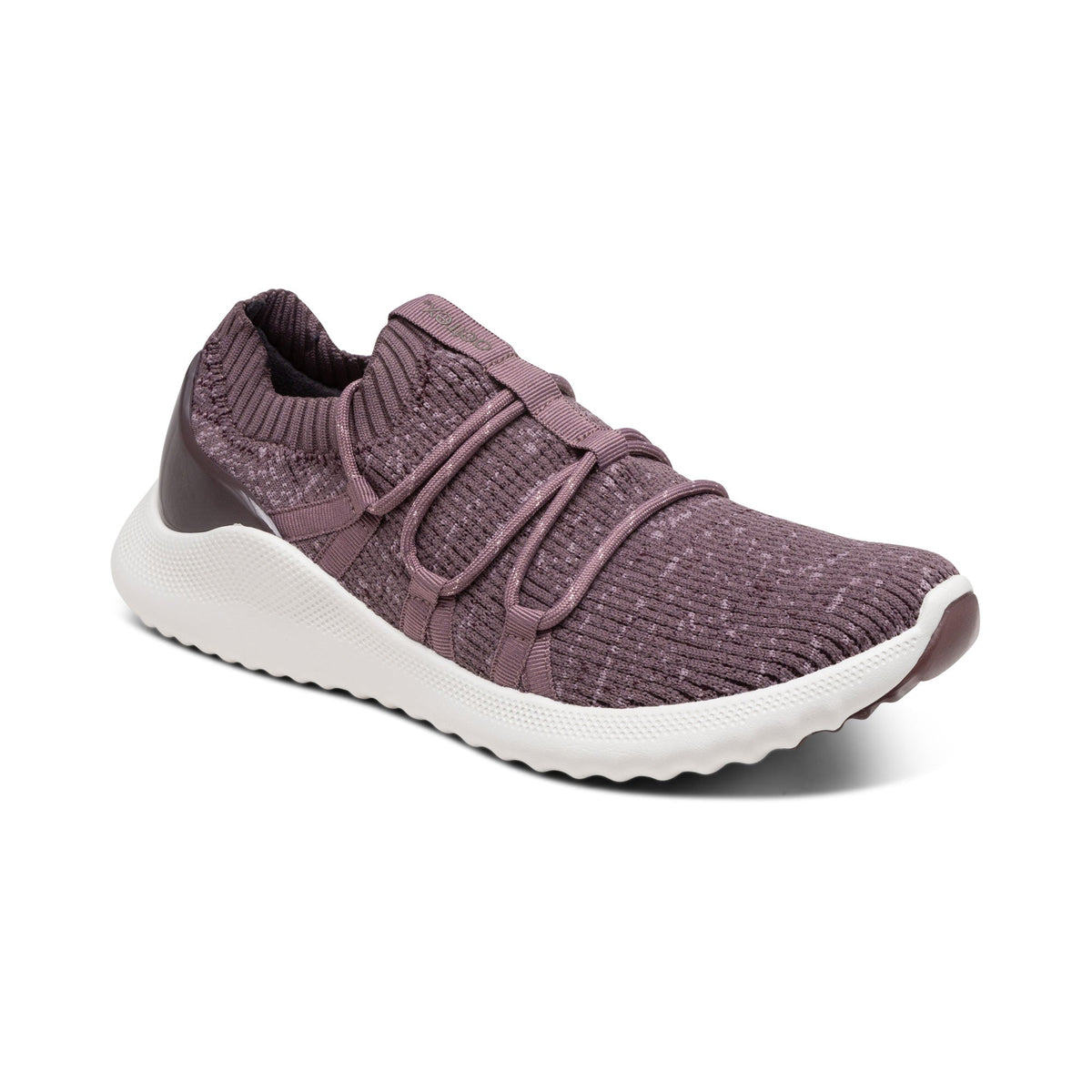 Aetrex Dani Arch Support Sneaker - Eggplant
