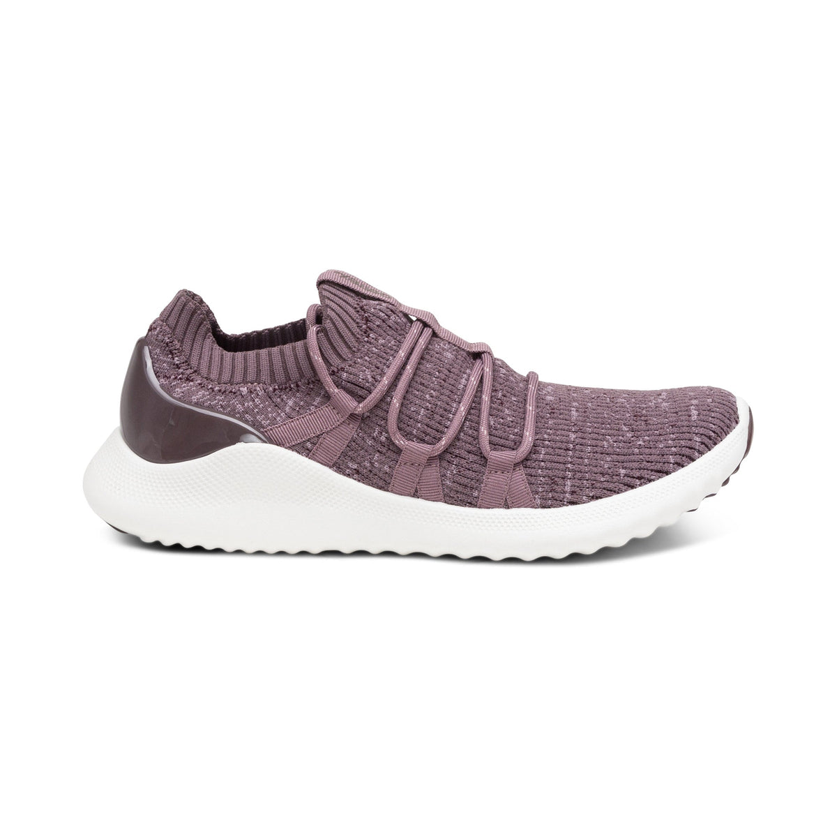 Aetrex Dani Arch Support Sneaker - Eggplant