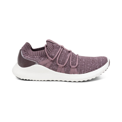Aetrex Dani Arch Support Sneaker - Eggplant