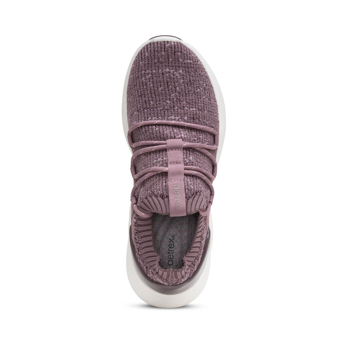 Aetrex Dani Arch Support Sneaker - Eggplant
