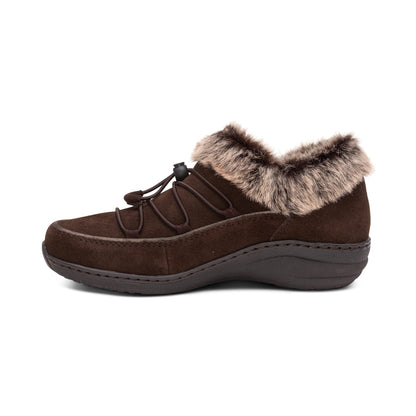Aetrex Chrissy Arch Support Slip-On - Espresso
