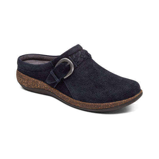 Aetrex Libby Comfort Clog - Navy