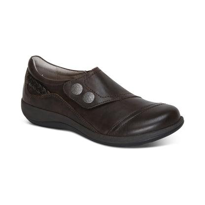 Aetrex Karina Monk Strap - Iron