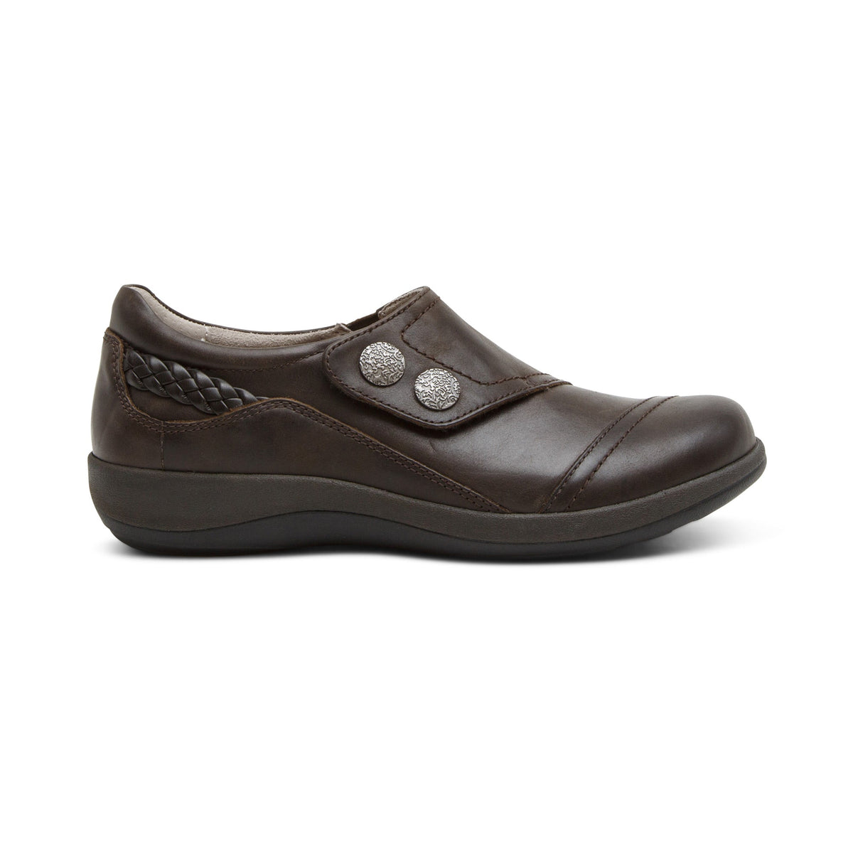 Aetrex Karina Monk Strap - Iron
