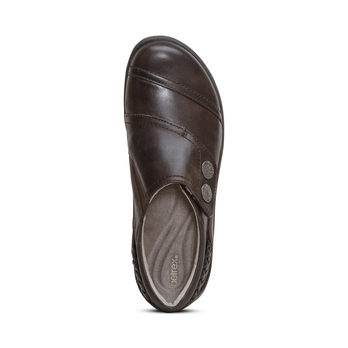 Aetrex Karina Monk Strap - Iron