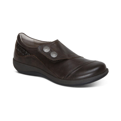 Aetrex Karina Monk Strap - Iron