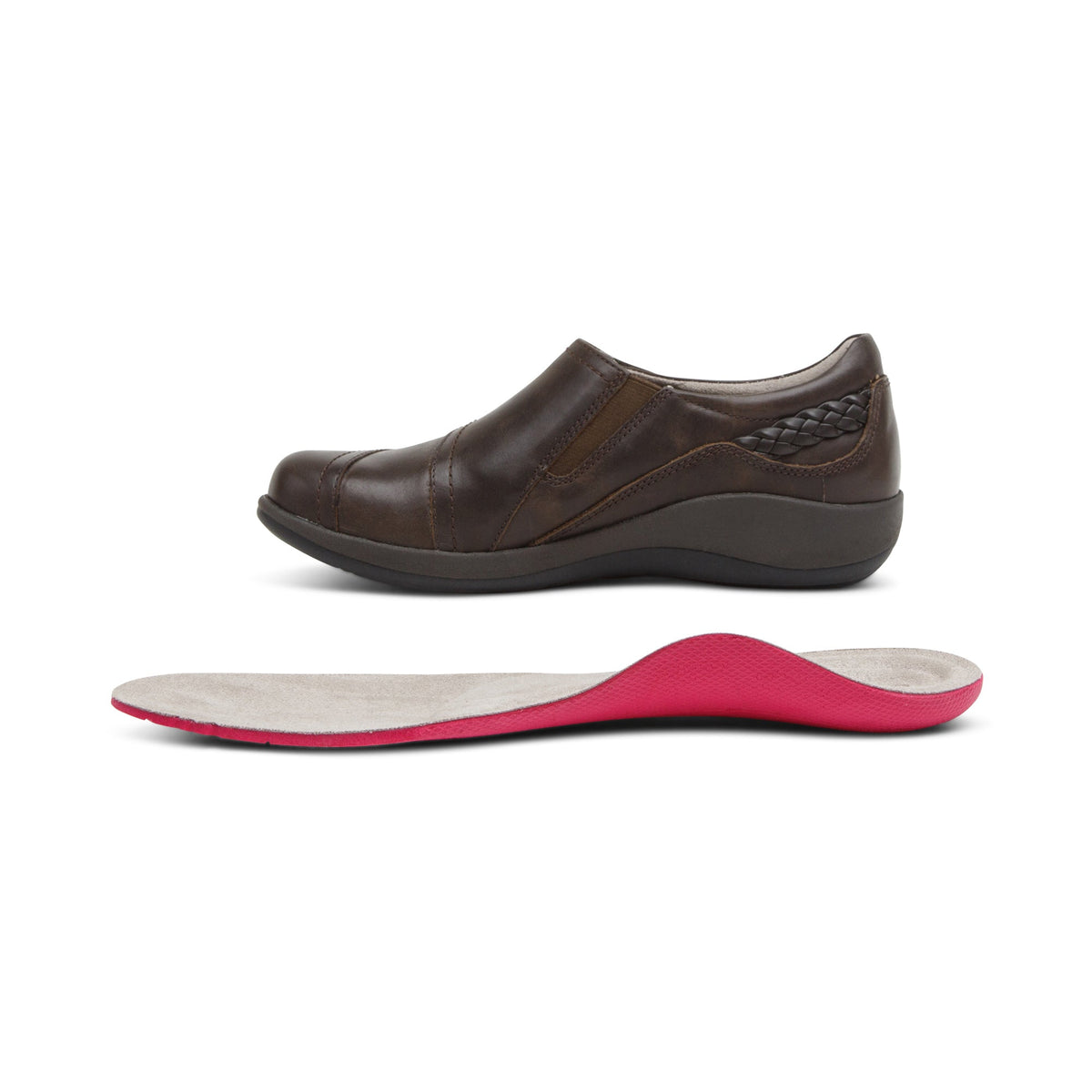 Aetrex Karina Monk Strap - Iron