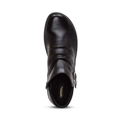 Aetrex Luna Ankle Boot - Black