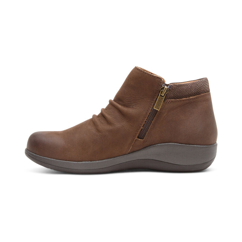 Aetrex Luna Ankle Boot - Dark Earth