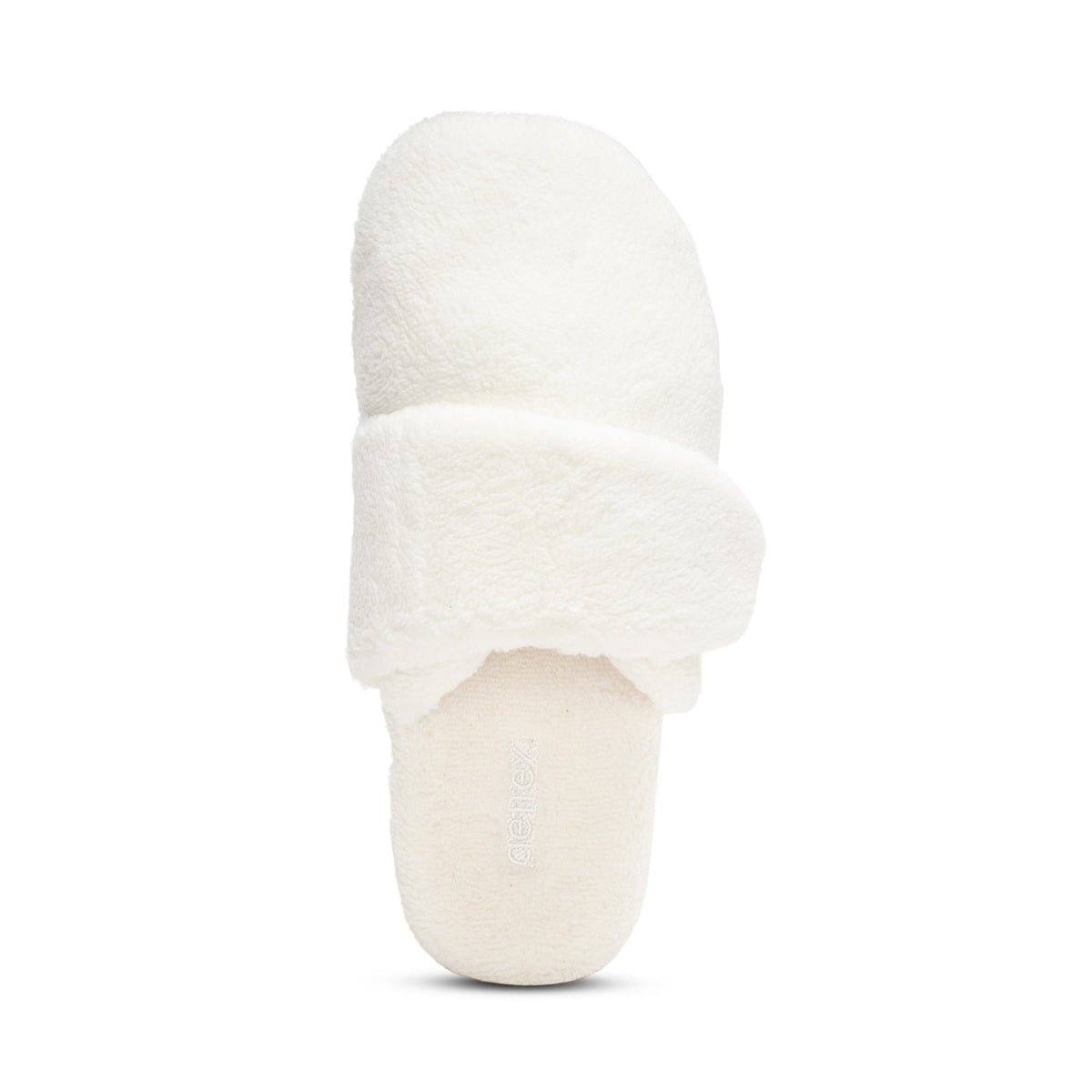 Aetrex Mandy Closed Toe Slipper - Ivory