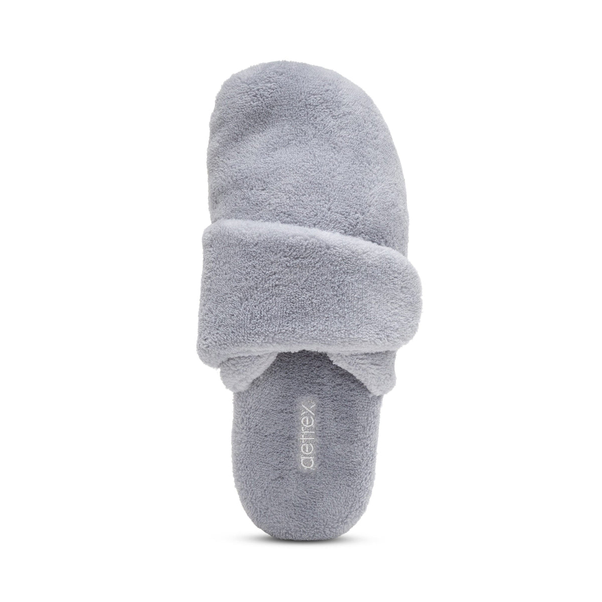 Aetrex Mandy Closed Toe Slipper - Grey
