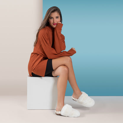 Aetrex Misty Arch Support Slipper - Ivory