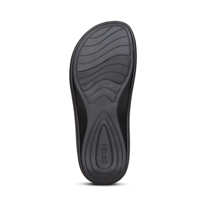 Aetrex Jillian Sport Sandal - Black
