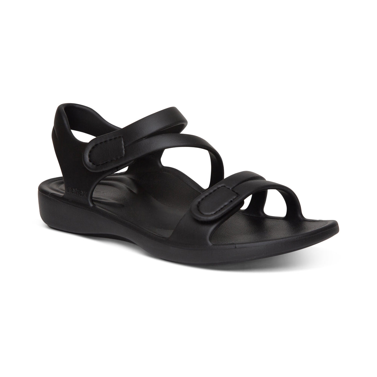 Aetrex Jillian Sport Sandal - Black