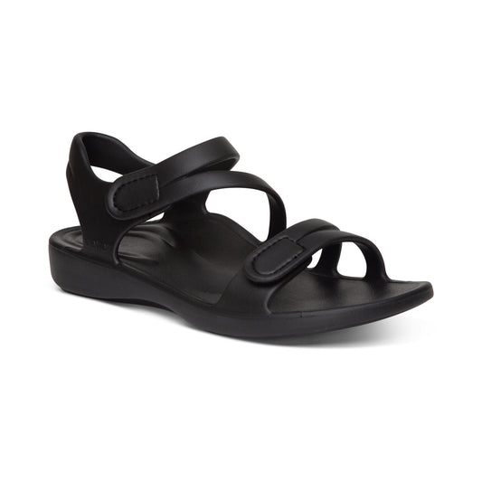 Aetrex Jillian Sport Sandal - Black