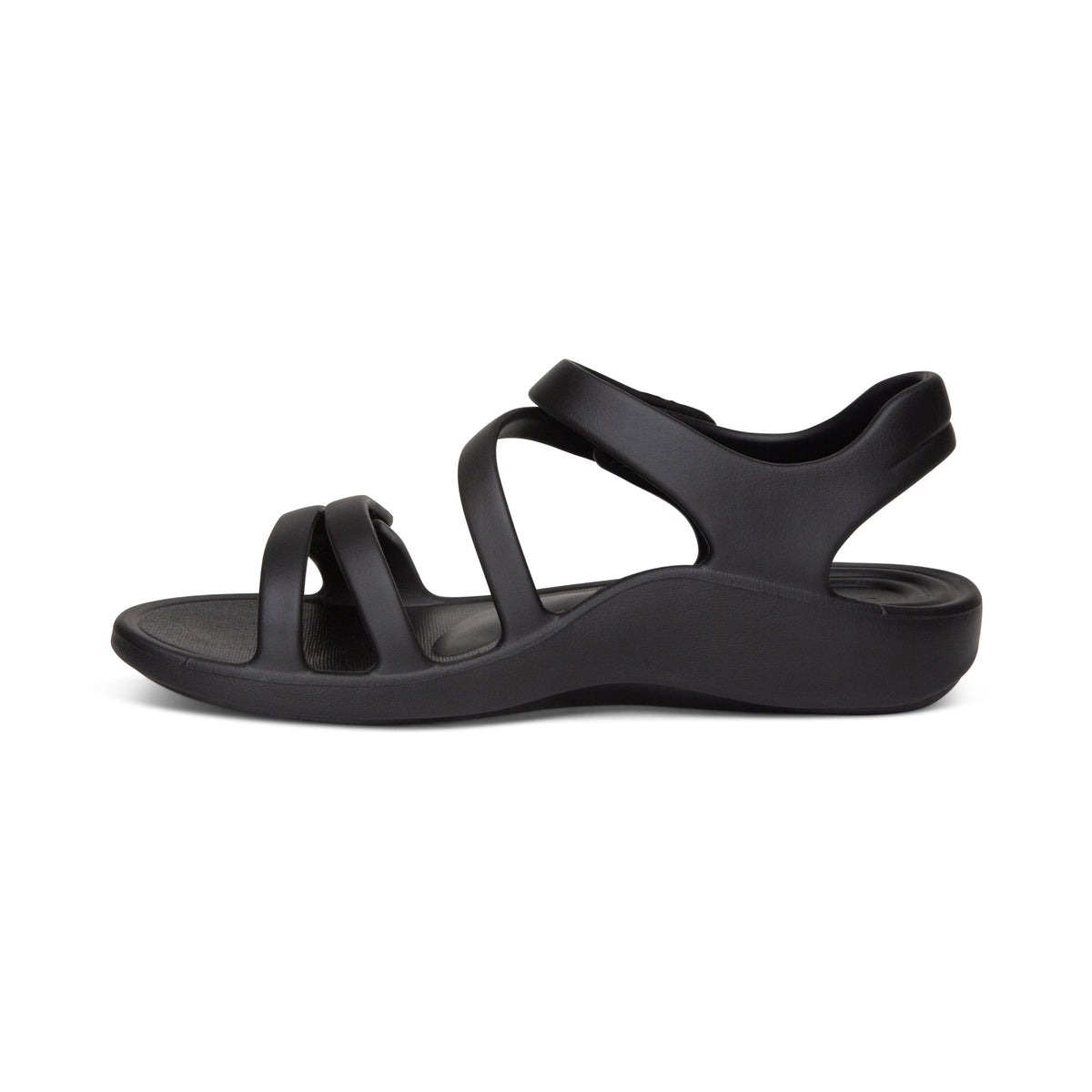 Aetrex Jillian Sport Sandal - Black
