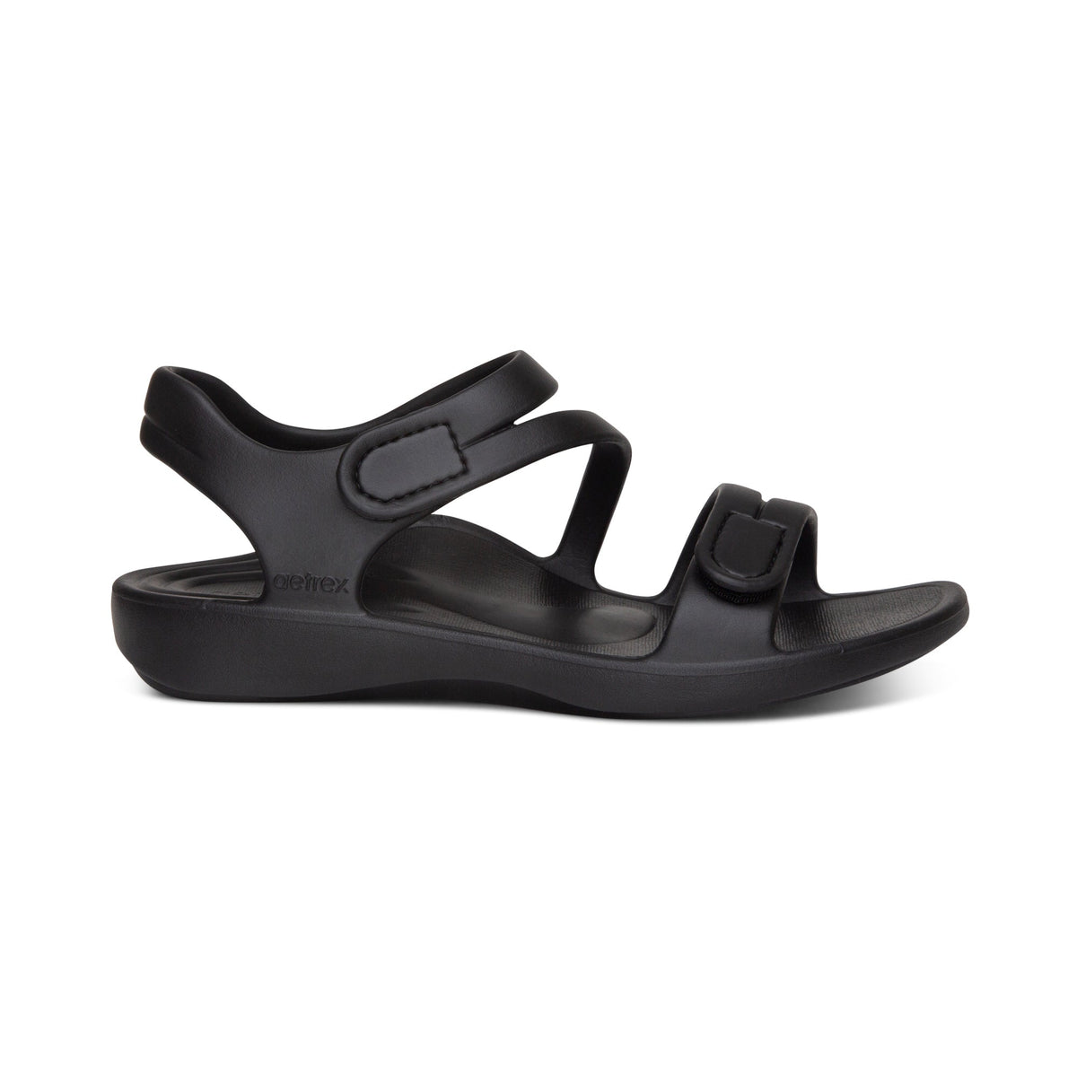 Aetrex Jillian Sport Sandal - Black